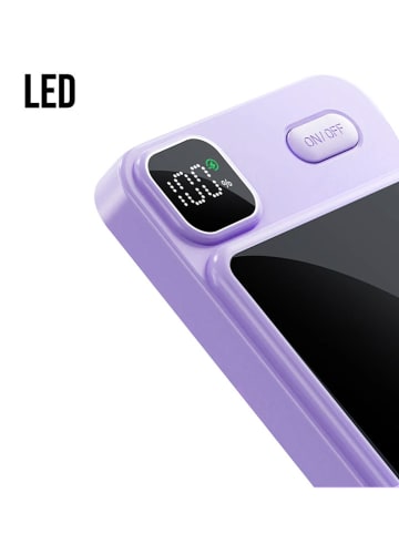 SWEET ACCESS Powerbank w kolorze fioletowym - 10.000 mAh