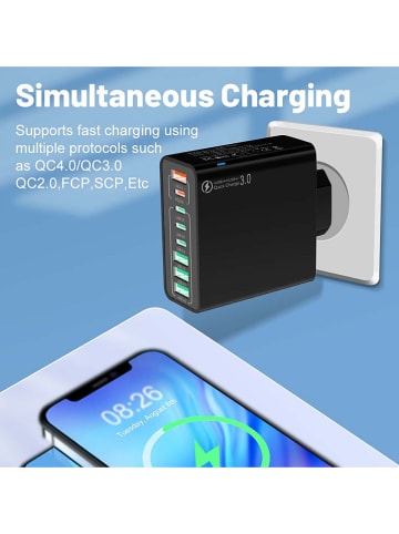 SWEET ACCESS Adapter sieciowy USB w kolorze czarnym