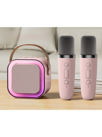 SWEET ACCESS 3-częściowy zestaw w kolorze jasnoróżowym do karaoke