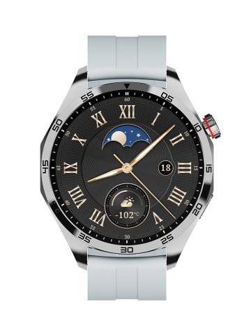 SWEET ACCESS Smartwatch w kolorze srebrnym