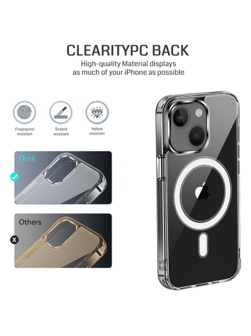 SWEET ACCESS 5tlg. Set: Full-Body-Case für iPhone 14 in Transparent