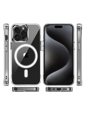 SWEET ACCESS 5tlg. Set: Full-Body-Case für iPhone 15 Pro in Transparent