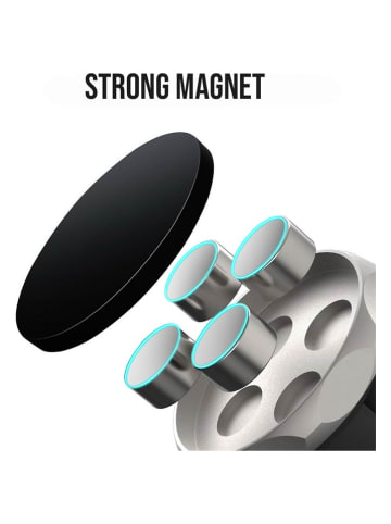 SWEET ACCESS Magnetyczny uchwyt w kolorze czarnym na smartfon