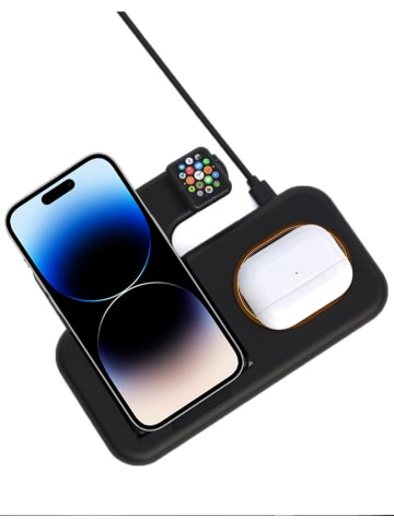 SmartCase Docking-Station für iPhone und Apple Watch in Schwarz