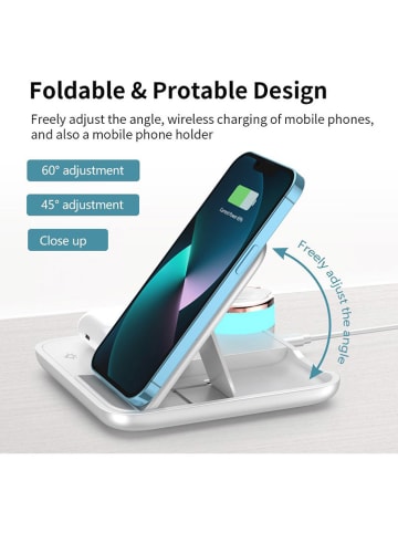 SmartCase Stacja ładująca w kolorze białym