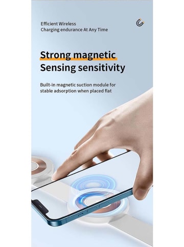 SmartCase Indukcyjna stacja ładująca w kolorze białym