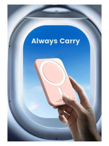 SWEET ACCESS Powerbank w kolorze jasnoróżowym - 10.000 mAh