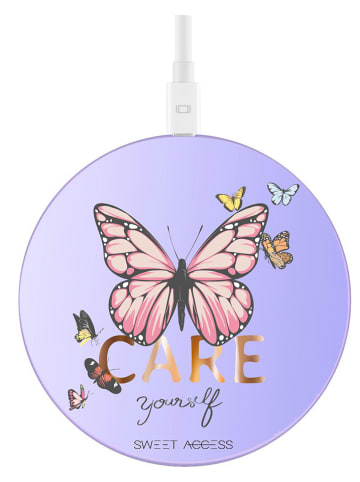 SWEET ACCESS Indukcyjna stacja ładująca w kolorze fioletowym