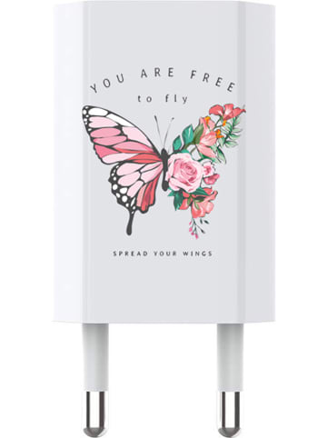 SWEET ACCESS USB-Netzadapter in Weiß/ Bunt