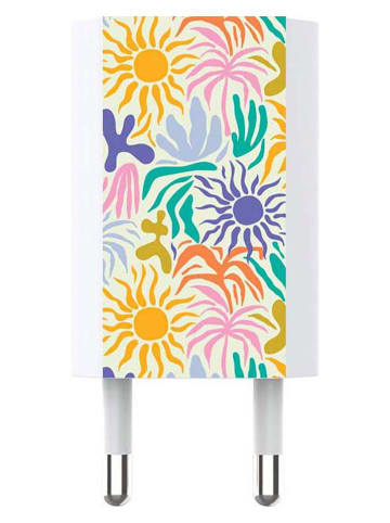 SWEET ACCESS USB-Netzadapter in Weiß/ Bunt