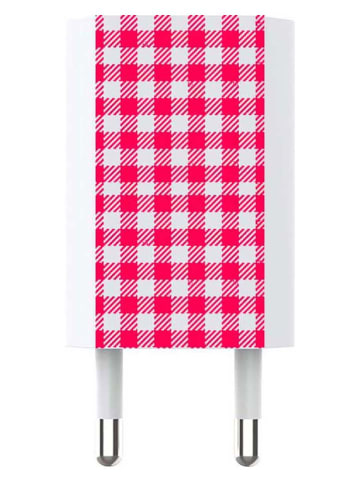 SWEET ACCESS Adapter USB w kolorze czerwono-białym