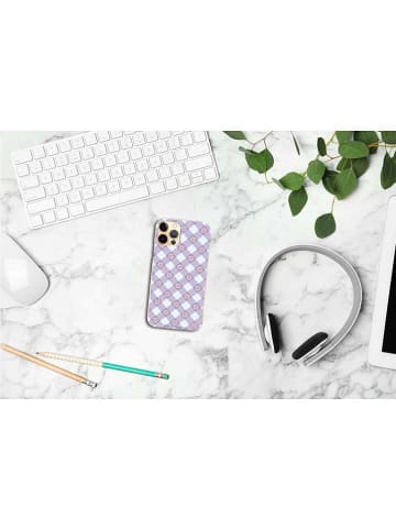 SWEET ACCESS Case für iPhone 12/ 12 Pro in Lila/ Weiß