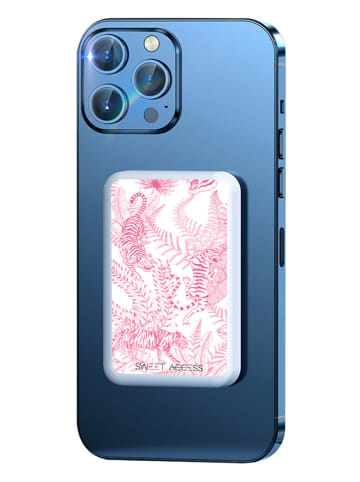 SWEET ACCESS Powerbank in Rosa/ Weiß - 10000 mAh