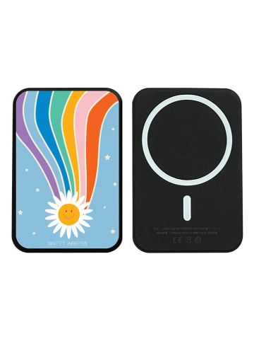 SWEET ACCESS Powerbank w kolorze błękitno-czarnym - 10000 mAh