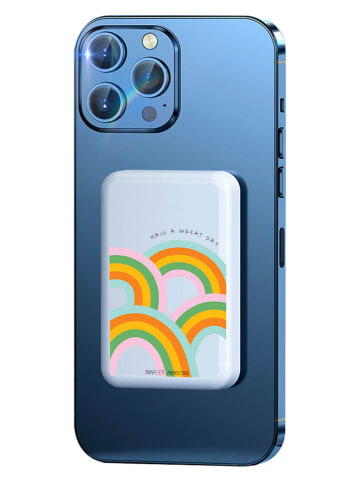 SWEET ACCESS Powerbank in Weiß/ Bunt - 10.000 mAh