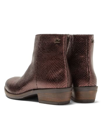 Lazamani Leder-Boots in Rot