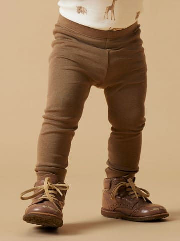 Lil Atelier Leggings "Gayo" in Braun