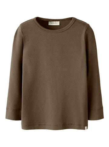 Lil Atelier Koszulka "Gayo" w kolorze khaki