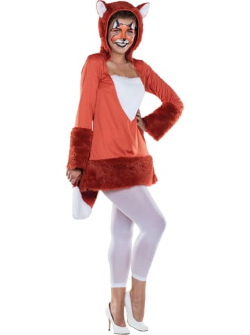 Party x People 2-delig kostuum "Vos" oranje