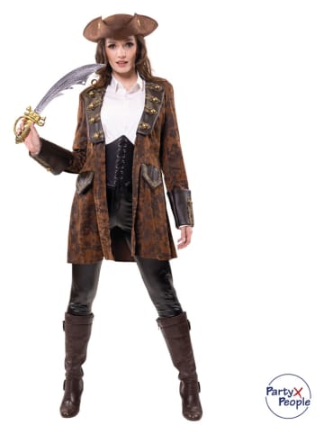 Party x People Kostuummantel "Noblesse" bruin