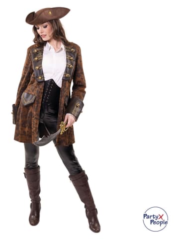 Party x People Kostümmantel "Noblesse" in Braun