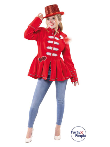 Party x People Kurtka kostiumowa w kolorze czerwonym