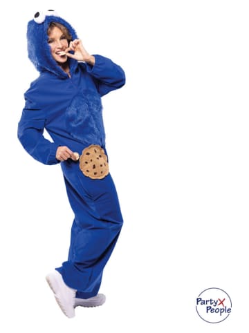 Party x People Kostuumpakje "Keksmonster" blauw