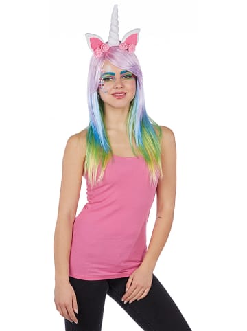 Party x People Peruka "Rainbow" ze wzorem