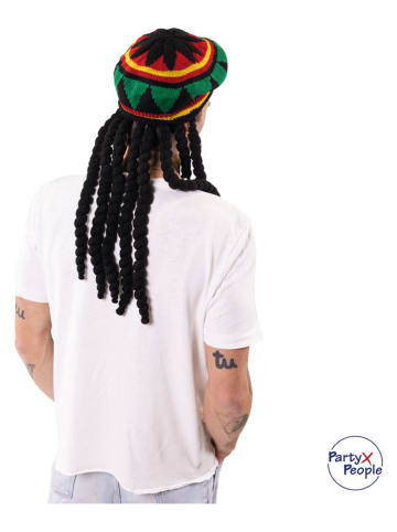 Party x People Kostümmütze "Reggae" in Bunt/ Schwarz