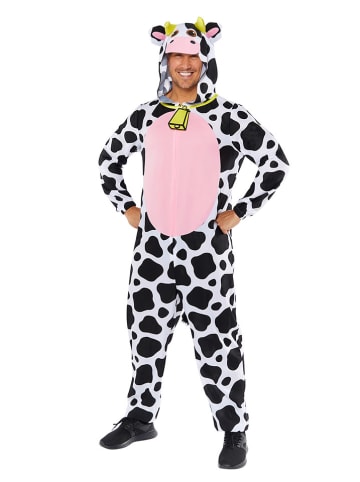 amscan Kostuum "Pluche Koe" wit