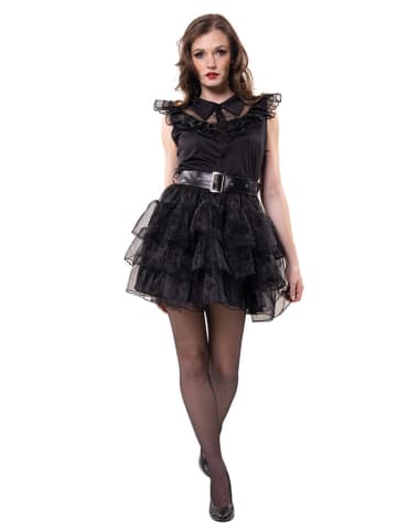 Party x People 2-częściowy kostium "Gothic Witch" w kolorze czarnym