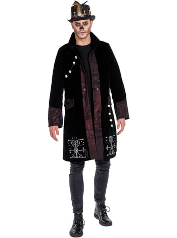 Party x People Kostümmantel ''Voodoo'' in Schwarz