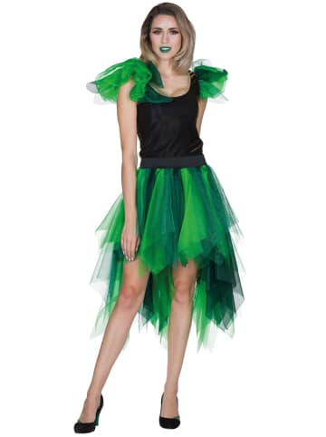 Party x People 2-delig kostuum "Bosfee" groen/zwart