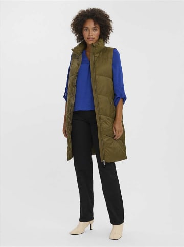 Vero Moda Steppweste in Khaki