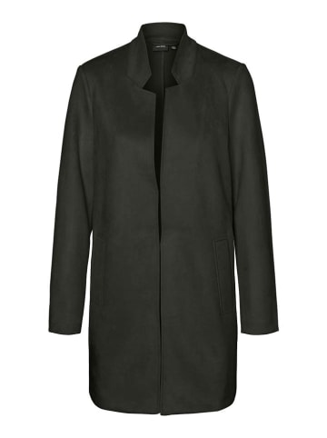 Vero Moda Płaszcz przejściowy w kolorze antracytowym