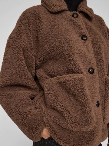 Vila Teddyfelljacke "Melusa" in Braun