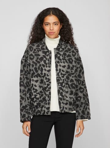 Noisy may Blouson in Grau/ Schwarz