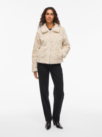 Vila Kunstpelzjacke "VIDORTE" in Creme