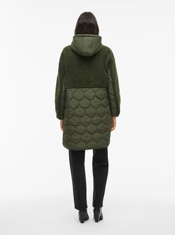 Vila Płaszcz pikowany "Vitone" w kolorze ciemnozielonym