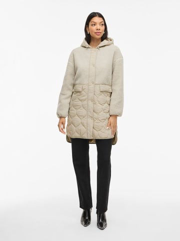 Vila Płaszcz pikowany "Vitone" w kolorze kremowym