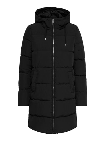 ONLY Płaszcz pikowany "Dolly" w kolorze czarnym