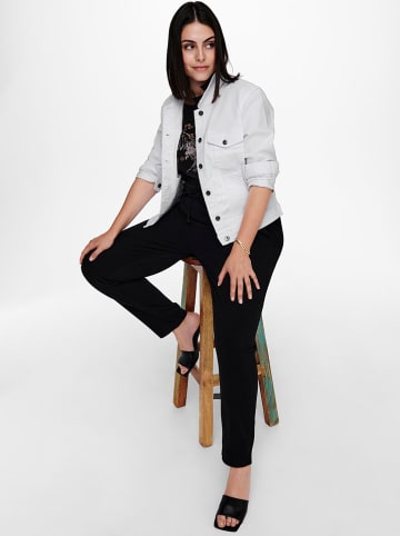 ONLY Carmakoma Kurtka przejściowa w kolorze białym