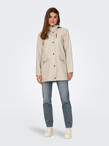 ONLY Płaszcz przeciwdeszczowy w kolorze beżowym