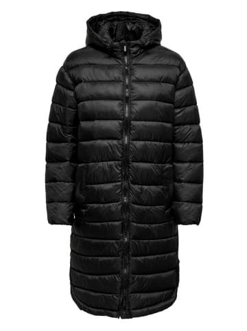 ONLY Steppmantel "ONLMelody Oversize Quilted Coat" in Schwarz