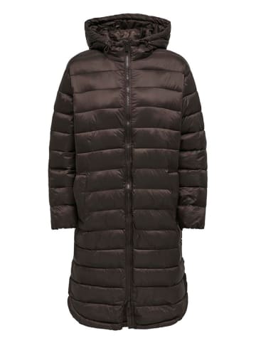 ONLY Steppmantel "ONLMelody Oversize Quilted Coat" in Braun