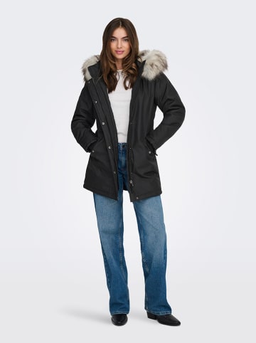 ONLY Parka w kolorze czarnym