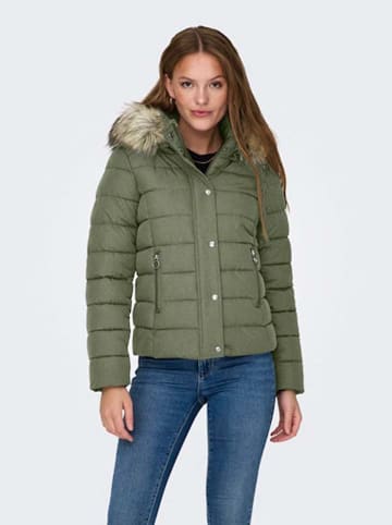 ONLY Steppjacke in Grün
