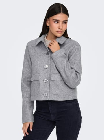 JDY Übergangsjacke in Grau