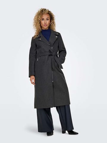 ONLY Płaszcz przejściowy w kolorze antracytowym