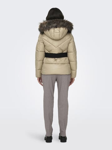 ONLY Winterjacke in Beige
